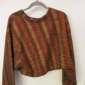 Zara Multicolor Fall Sweater - Small